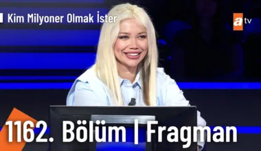 Kim Milyoner Olmak İster? 1162. Bölüm Fragmanı