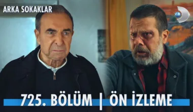 Arka Sokaklar 725.Bölüm Önizleme