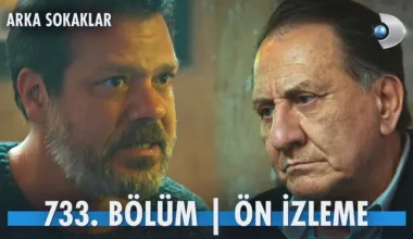 Arka Sokaklar 733.Bölüm Önizleme