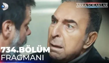 Arka Sokaklar 734.Bölüm Önizleme Fragmanlarim