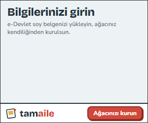 tamaile: Türk aileleri için soy ağacı. e-Devlet soy belgenizi yükleyin, aile ağacınız kendiliğinden kurulsun.