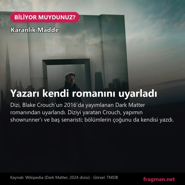 Yazarı kendi romanını uyarladı